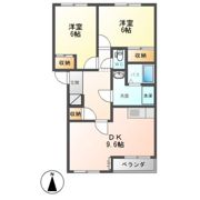マルベリーズ弐番館の間取り画像