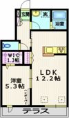 グランプラス奥沢の間取り画像