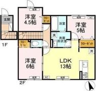 first sky Bの間取り画像