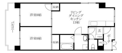 グレース姫原の間取り画像