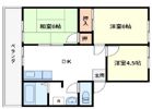 青葉丘ハイツ A棟の間取り画像