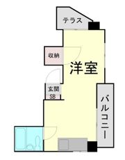 クレール曽根の間取り画像