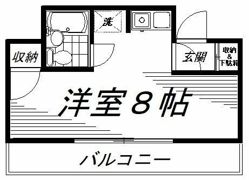 桜館の間取り画像