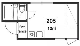 AP112 パレス中川IIの間取り画像