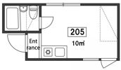 AP112 パレス中川IIの間取り画像