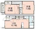 ヨーロピアンシャレー光の森北 C棟の間取り画像