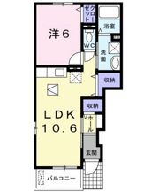 グレイス スクエア Aの間取り画像