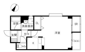 チェルーティの間取り画像