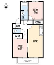 メゾンエスポワールB棟の間取り画像