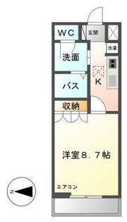 スカイリーフの間取り画像