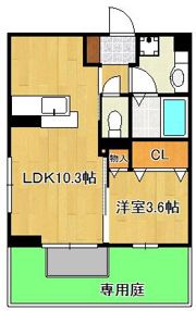 Fuga清納の間取り画像