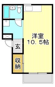 城北タテピアの間取り画像