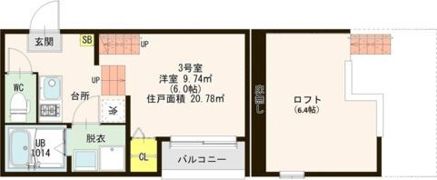 ハーモニーテラス新守山南の間取り画像