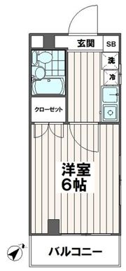 ハビタットの間取り画像