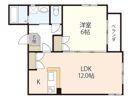 ウイング金屋町ステーションサイドの間取り画像