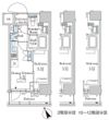 パークアクシス日本橋茅場町ステーションゲートの間取り画像