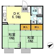 コーポ上本町の間取り画像