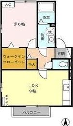 エスポワール Bの間取り画像