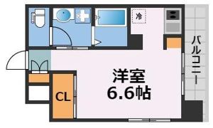 ジュネーゼ京町堀パークサイドの間取り画像