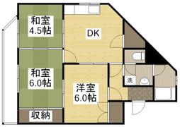 本通6丁目ビルの間取り画像