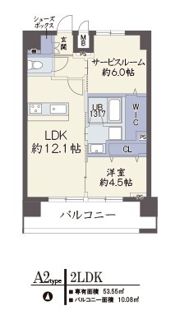 シンセリティ大淀の間取り画像