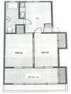 烏山北住宅4号棟の間取り画像