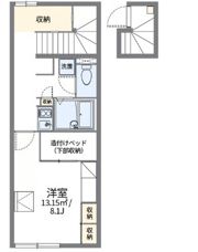レオパレス小見川の間取り画像