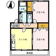 セジュール新市 B棟の間取り画像