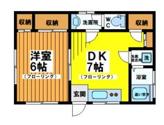 ハウスワタナベの間取り画像