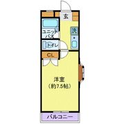ブランシュ国分寺の間取り画像