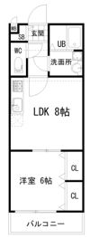 KTIレジデンス枚方の間取り画像