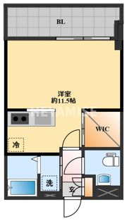 APARTMENTS CODE ISAHAYAの間取り画像