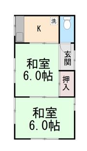 岸本文化の間取り画像