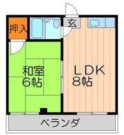 シティハイツ中町の間取り画像