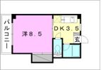コンフォート今市の間取り画像