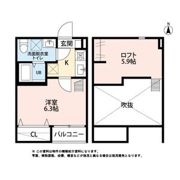 ASSO台原の間取り画像