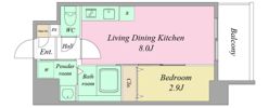 ArtizA瓦屋町Ⅱの間取り画像