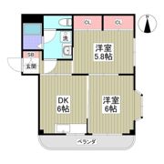 アビタシオン壱番館の間取り画像