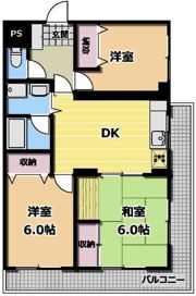 アーク中里の間取り画像
