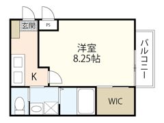 ルーク庚午北の間取り画像