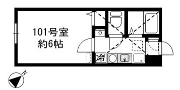 リーヴェルポート上大岡Cieloの間取り画像