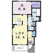 クレスト メゾンの間取り画像