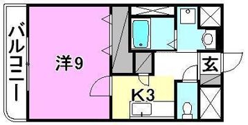 ウエストヒル21の間取り画像
