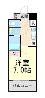 エルシア池田の間取り画像