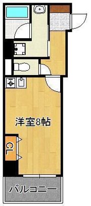 パラシオ二島の間取り画像