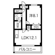 クレセール ノースの間取り画像