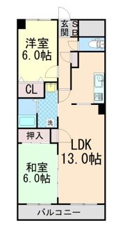 サンライズ・フレアの間取り画像