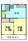 コーポ枝松の間取り画像
