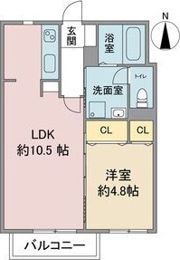 ベルコリーヌの間取り画像