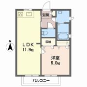 ディアス土居田 B棟の間取り画像